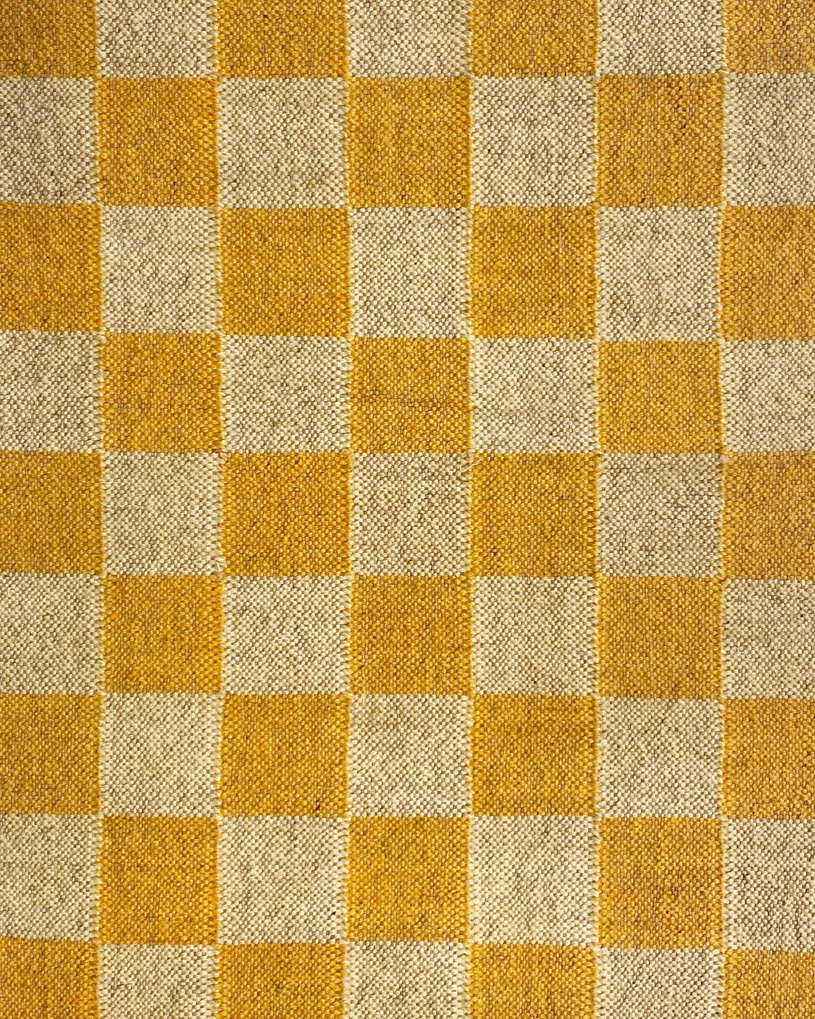 The Forsyth Checkerboard Rug - Marigold