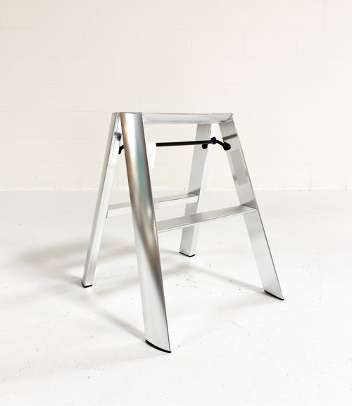 Lucano 2-Step Ladder - Silver