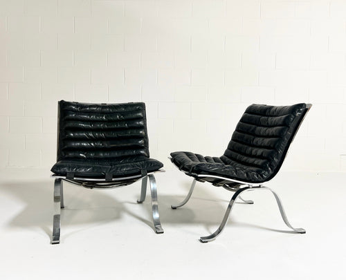 Ariet Lounge Chairs, Pair