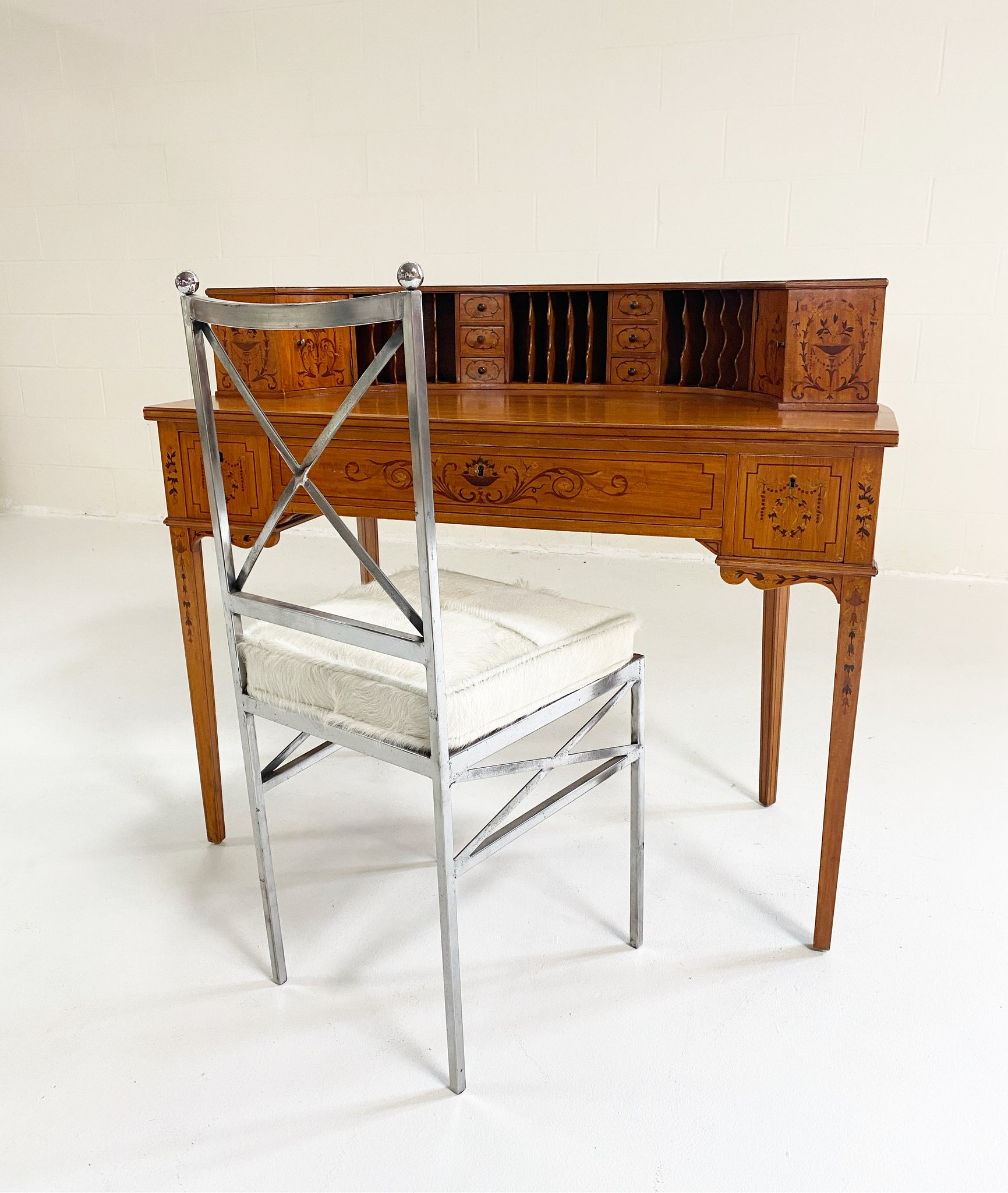 Vintage Edwardian Style Carlton House Desk