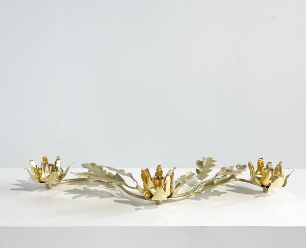 Oak Garland Candelabra