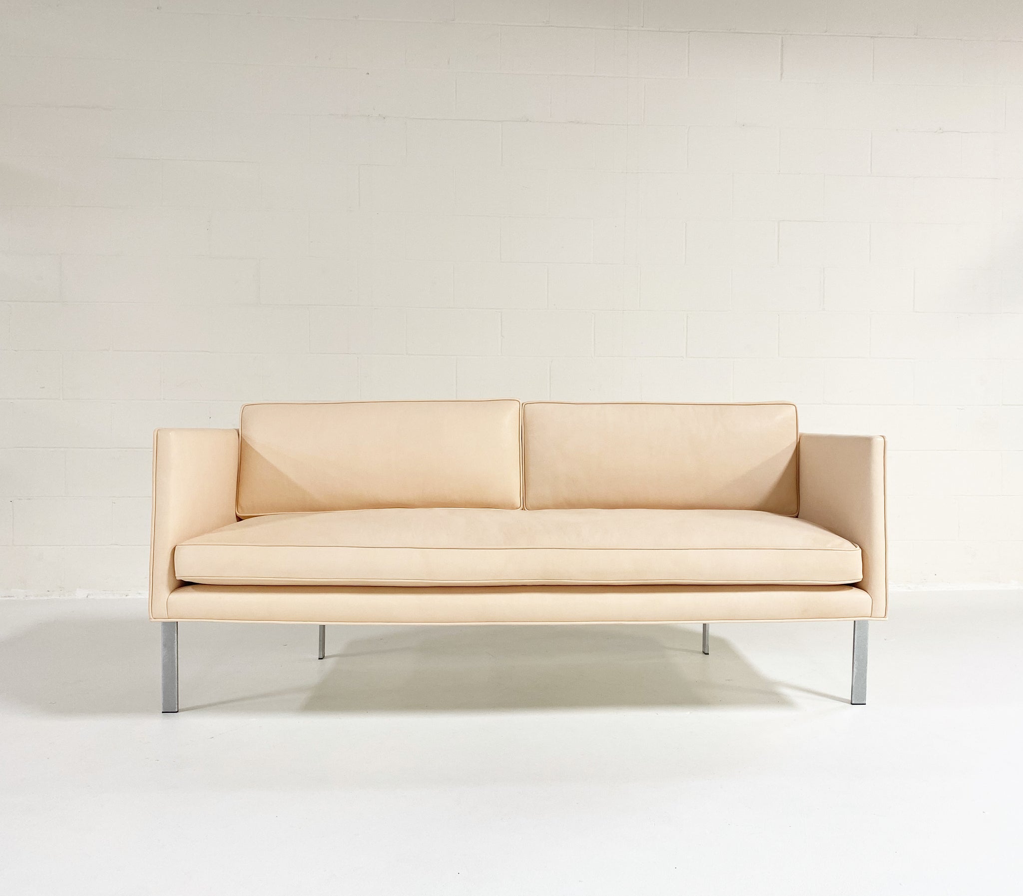 Drop In Sofa in Vegetable Tanned Leather