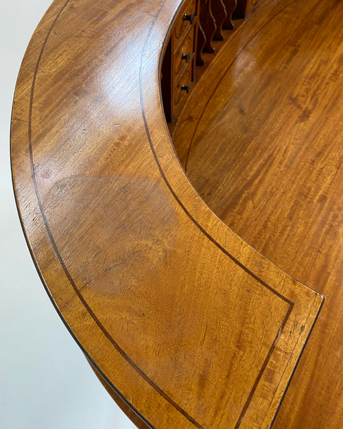 Vintage Edwardian Style Carlton House Desk