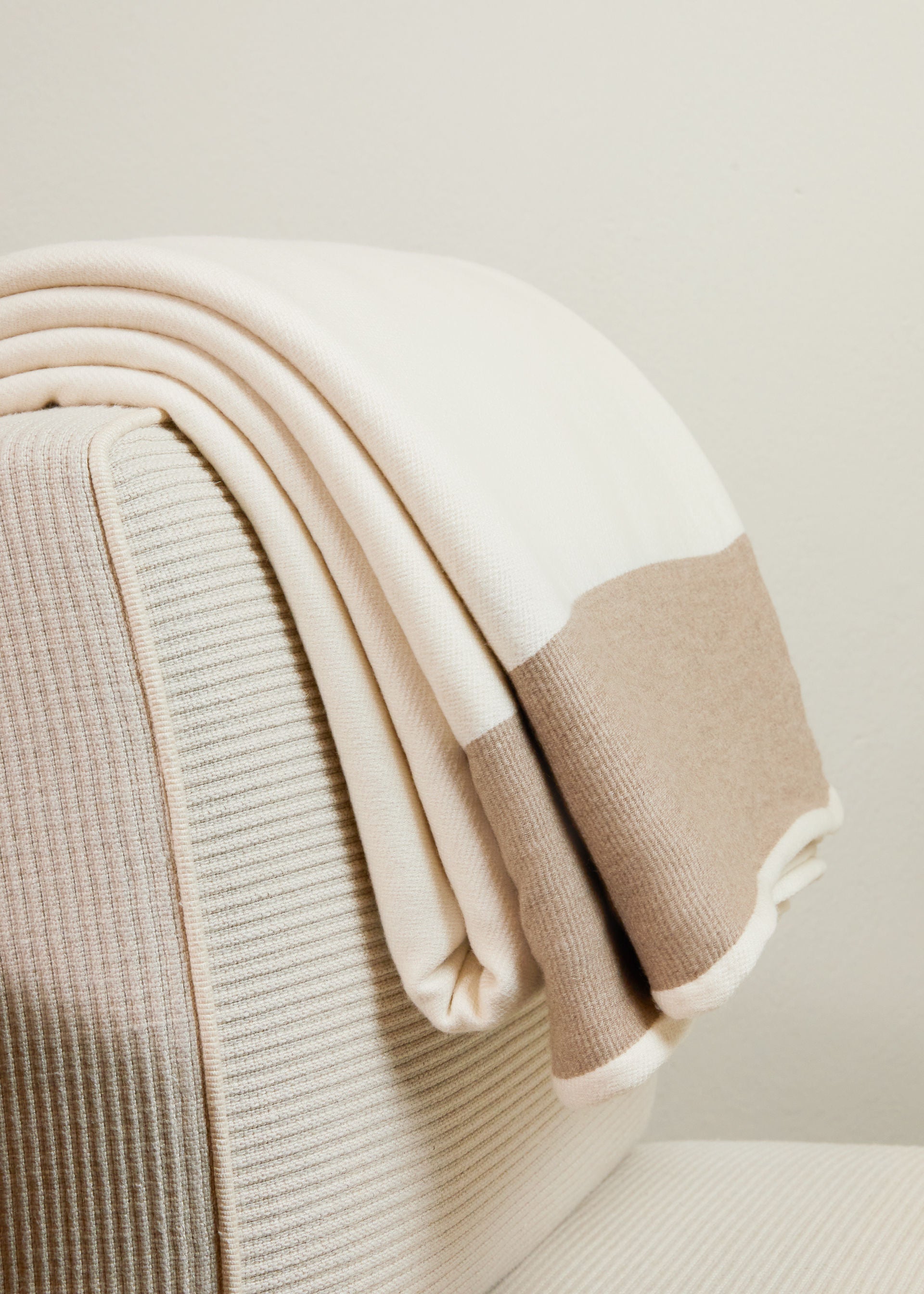 Large Bed Blanket, Biancore