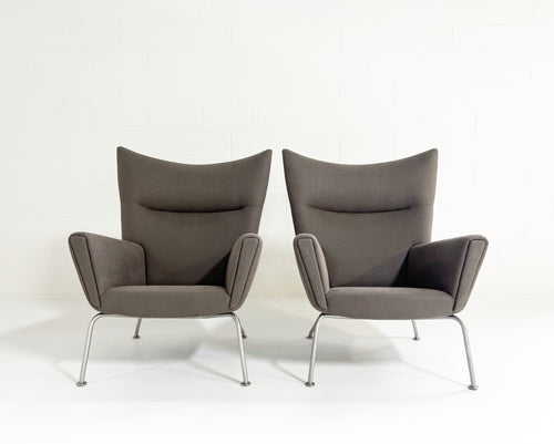 Model CH445 Wing Chairs, Pair