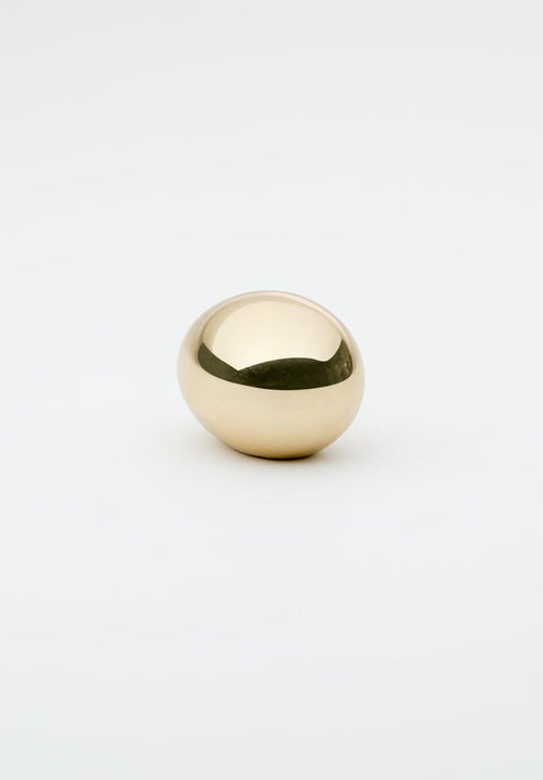 Brass Egg Paperweight