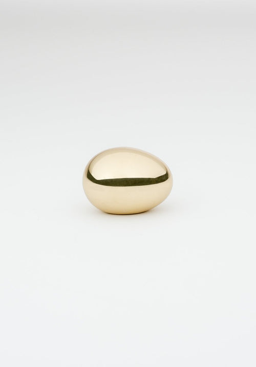 Brass Egg Paperweight