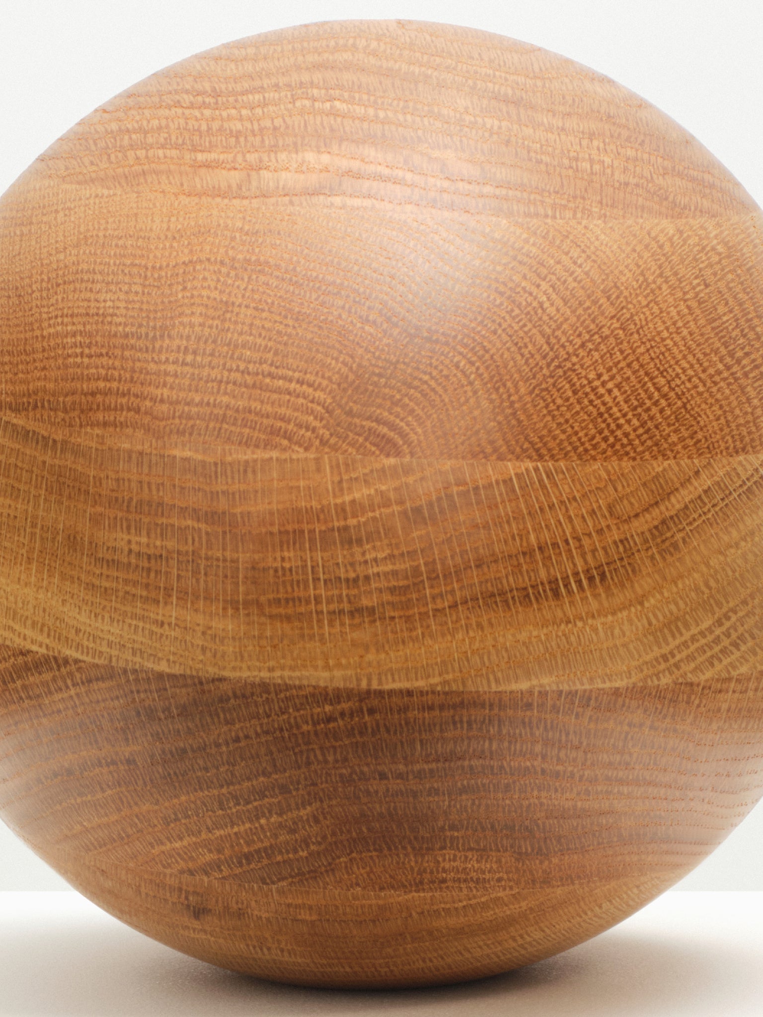 Large Oak Egg Sculpture