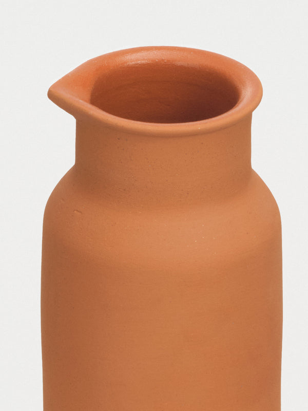 Clay Water Pitcher - Terracotta