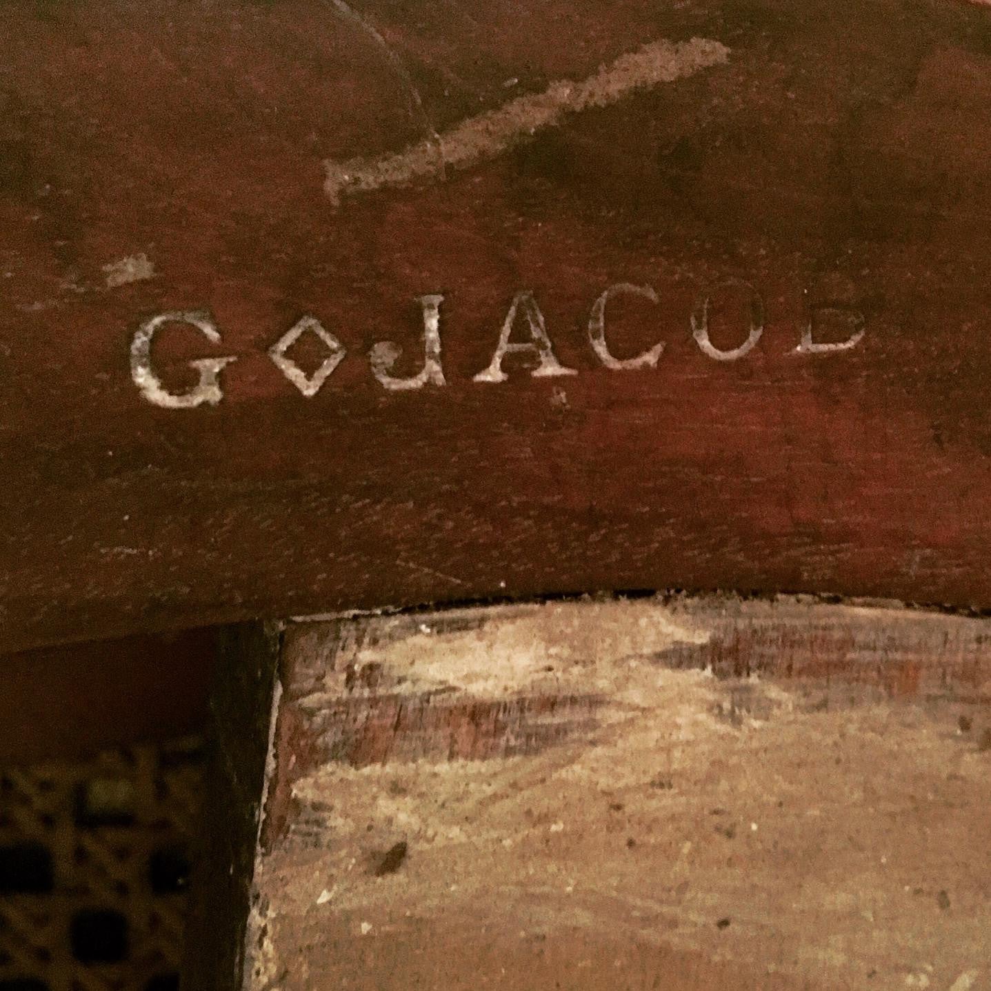 Antique Bergere Swivel Chair in Zebra Hide - FORSYTH