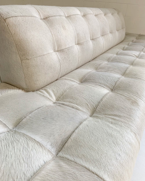 Sofa in Brazilian Cowhide - FORSYTH