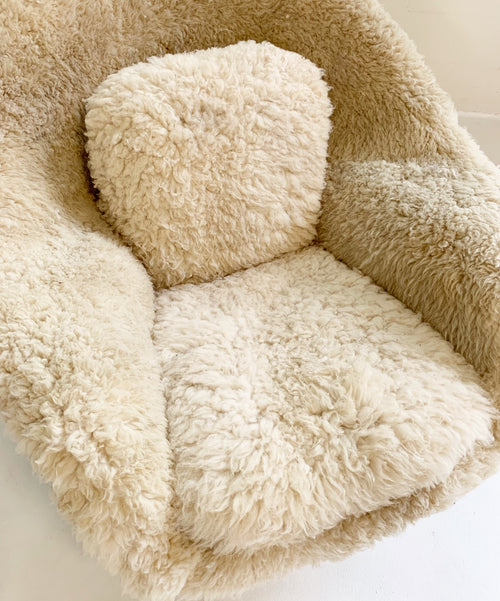 Womb Chair in California Sheepskin - FORSYTH