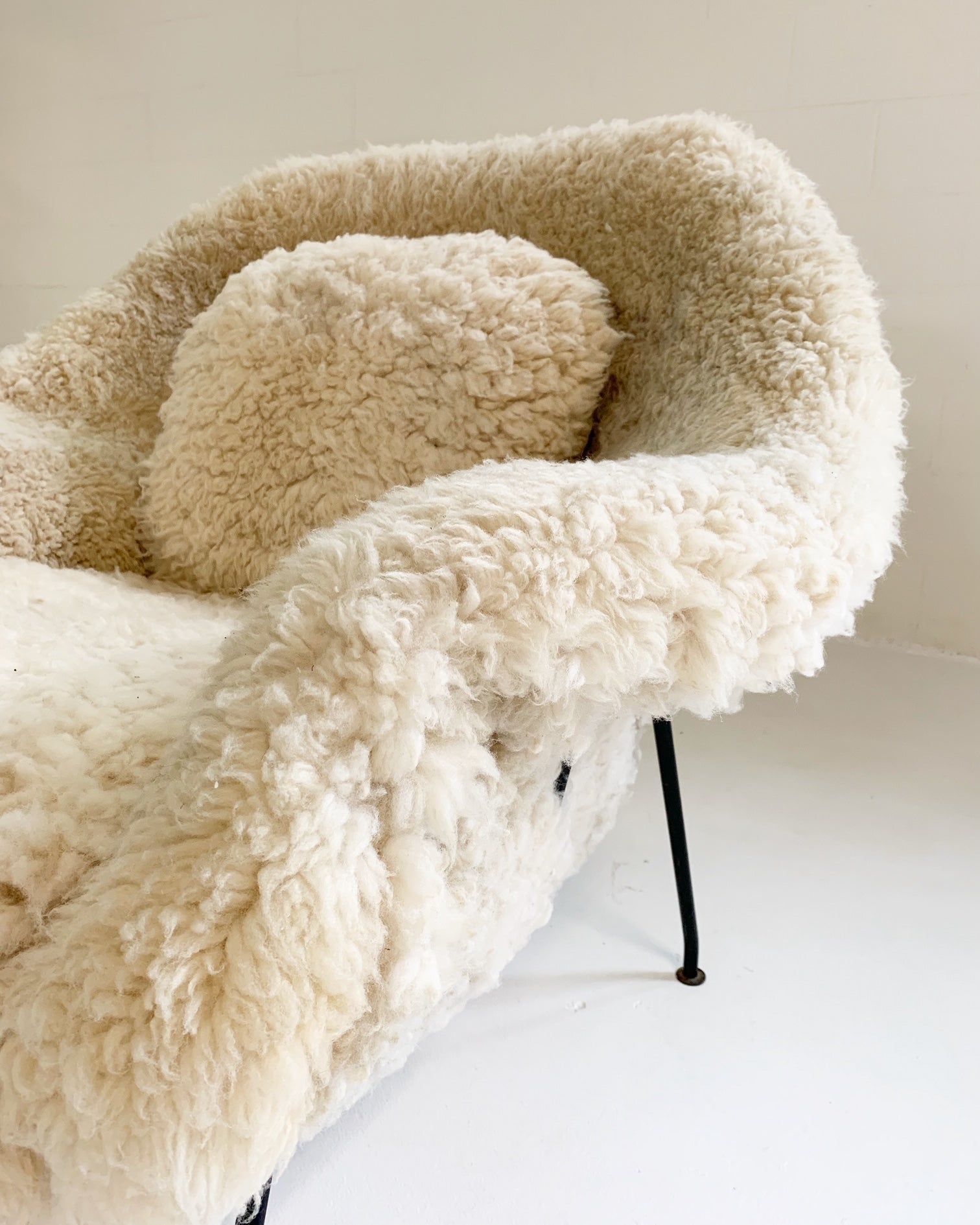 Womb Chair in California Sheepskin - FORSYTH