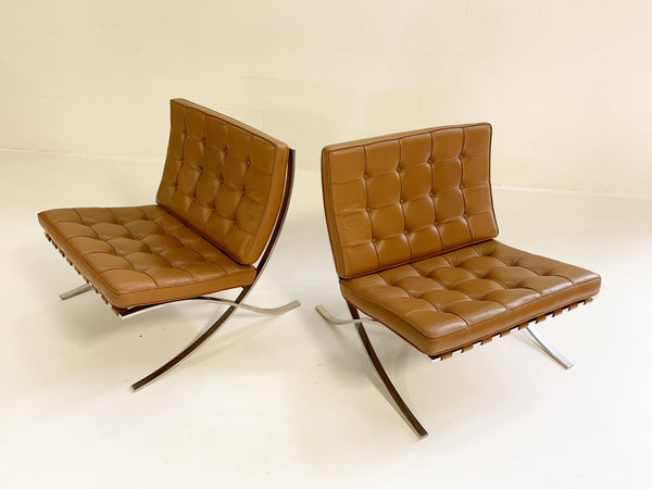 Gerald R. Griffith Barcelona Chairs, pair - FORSYTH