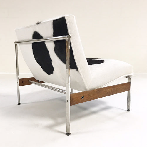 Lounge Chair in Brazilian Cowhide - FORSYTH