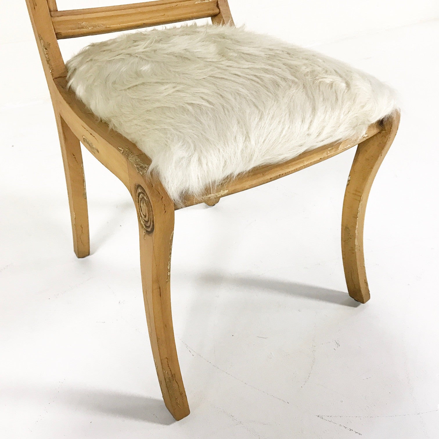 French Side Chairs in Brazilian Cowhide, set of 4 - FORSYTH