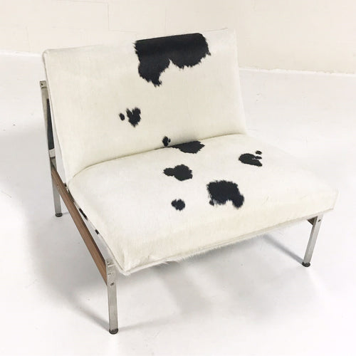 Lounge Chair in Brazilian Cowhide - FORSYTH