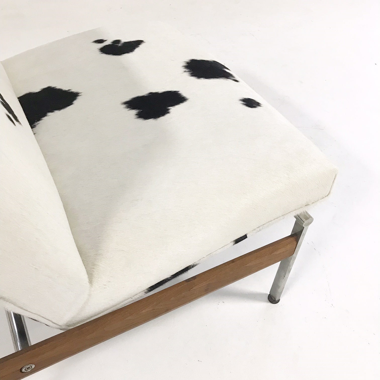 Lounge Chair in Brazilian Cowhide - FORSYTH