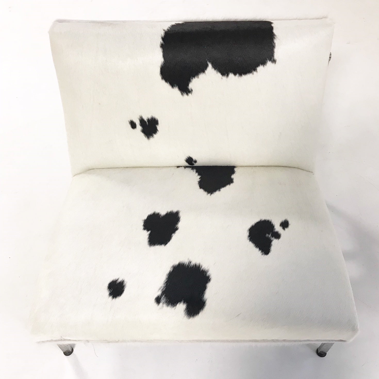 Lounge Chair in Brazilian Cowhide - FORSYTH