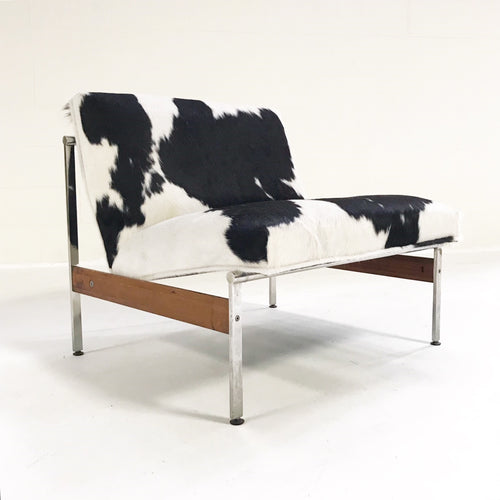 Lounge Chair in Brazilian Cowhide - FORSYTH