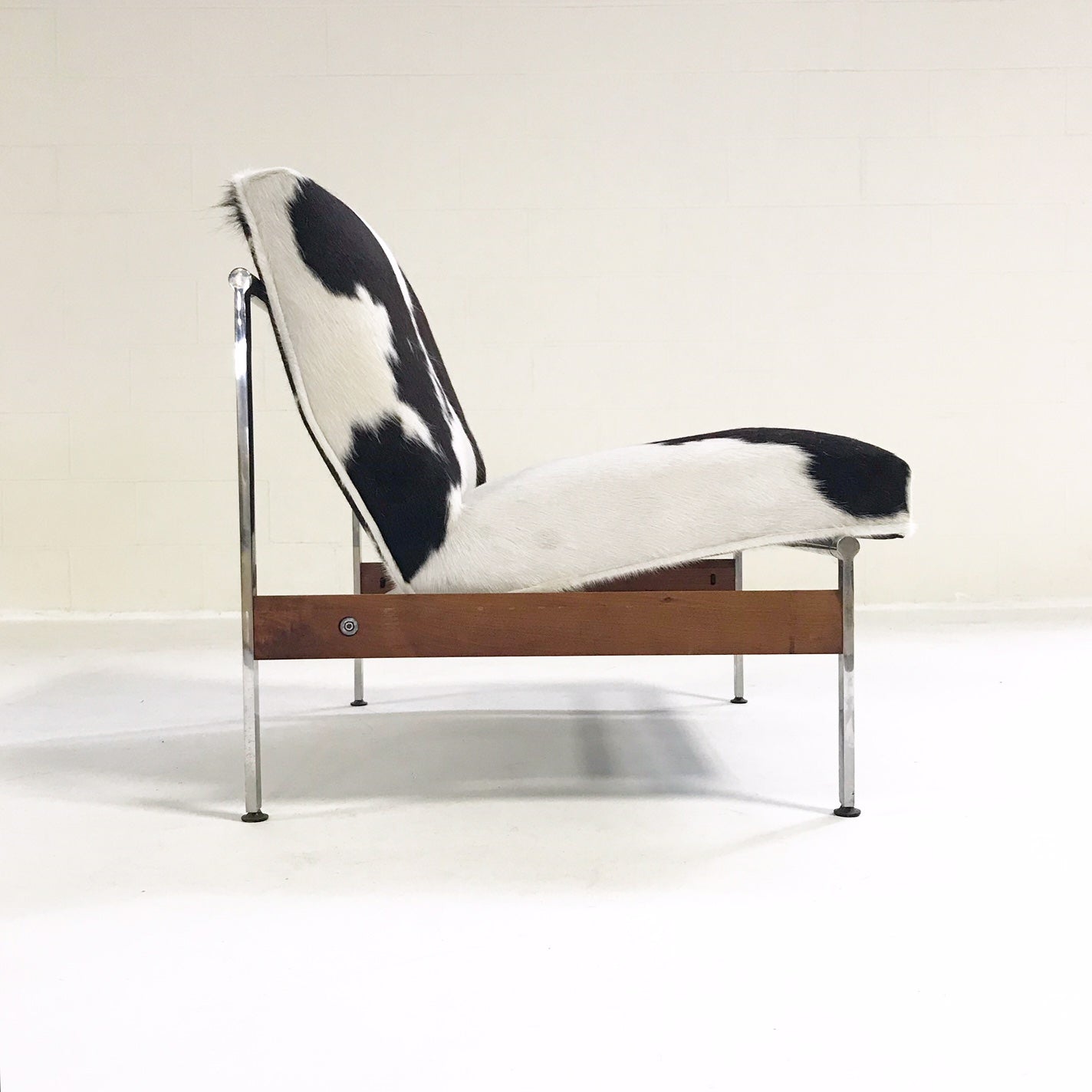 Lounge Chair in Brazilian Cowhide - FORSYTH