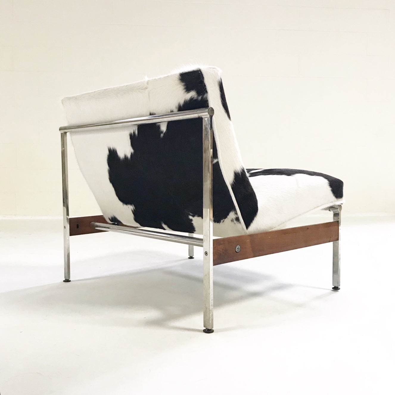 Lounge Chair in Brazilian Cowhide - FORSYTH