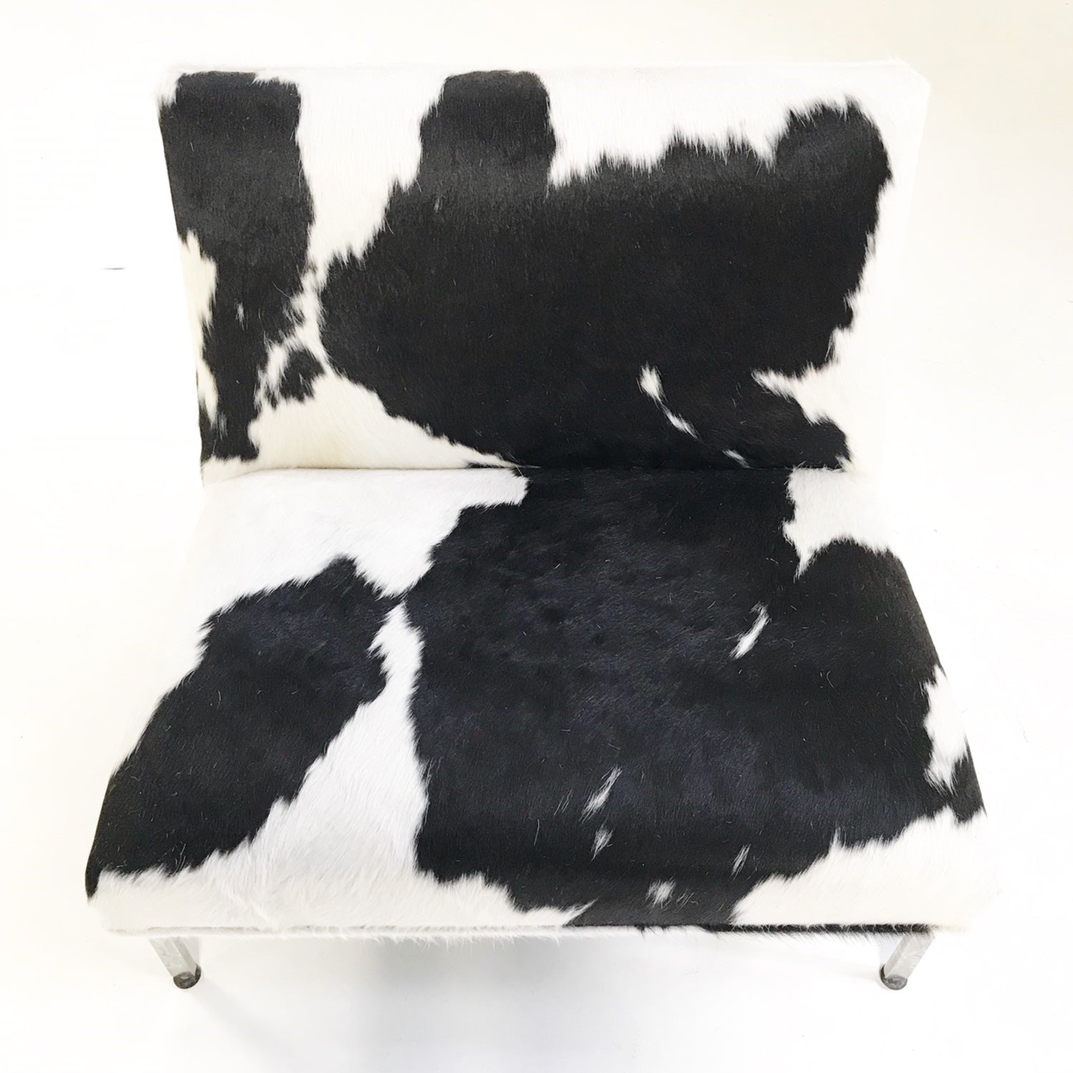 Lounge Chair in Brazilian Cowhide - FORSYTH