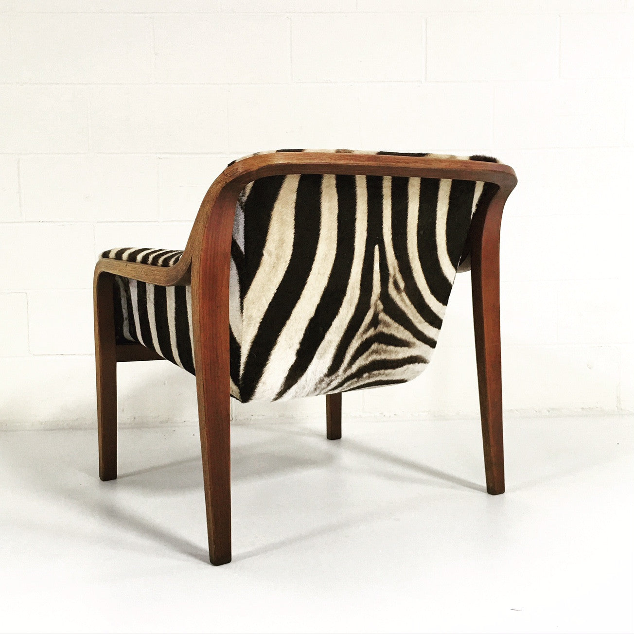 Lounge Chair in Zebra Hide - FORSYTH