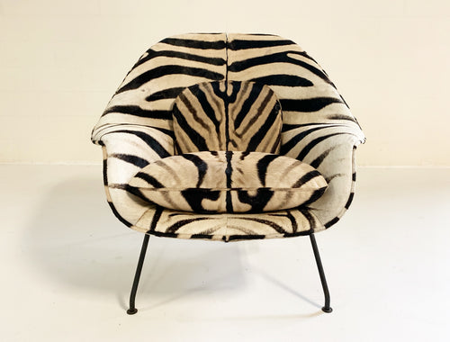 Womb Chair in Zebra Hide - FORSYTH