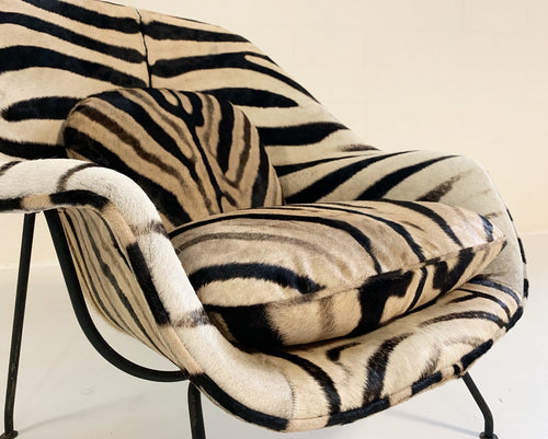 Womb Chair in Zebra Hide - FORSYTH