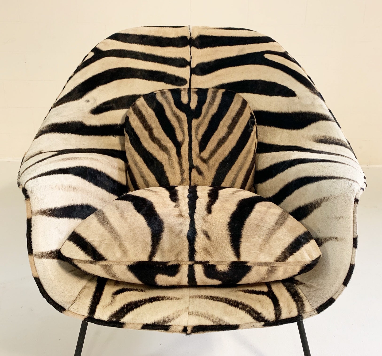 Womb Chair in Zebra Hide - FORSYTH