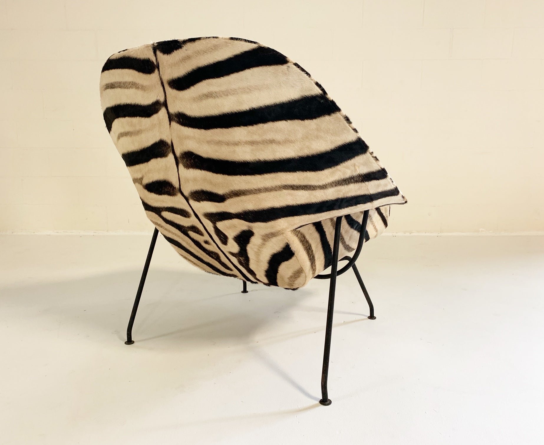 Womb Chair in Zebra Hide - FORSYTH
