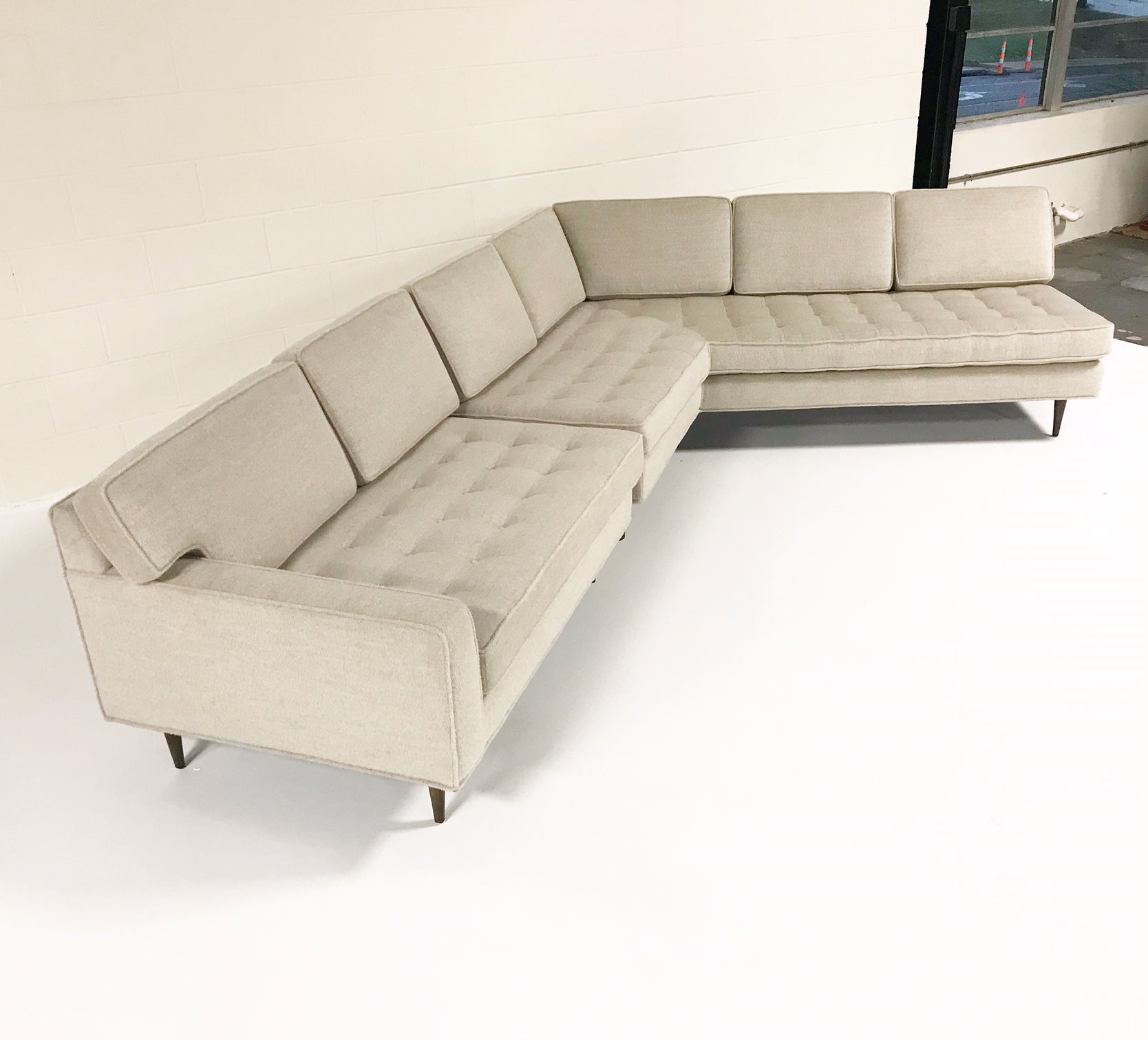 Sectional Sofa in Loro Piana Alpaca Wool - FORSYTH