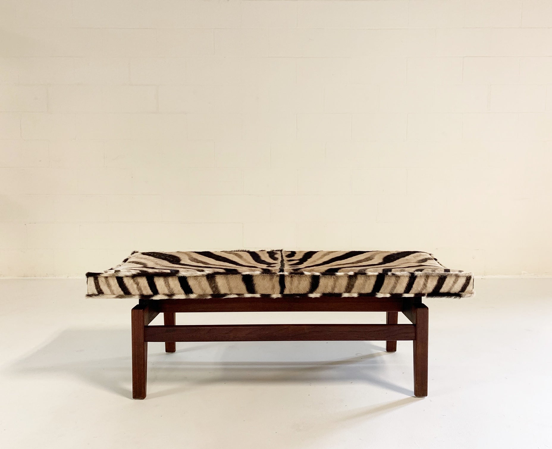 Bench in Zebra Hide - FORSYTH