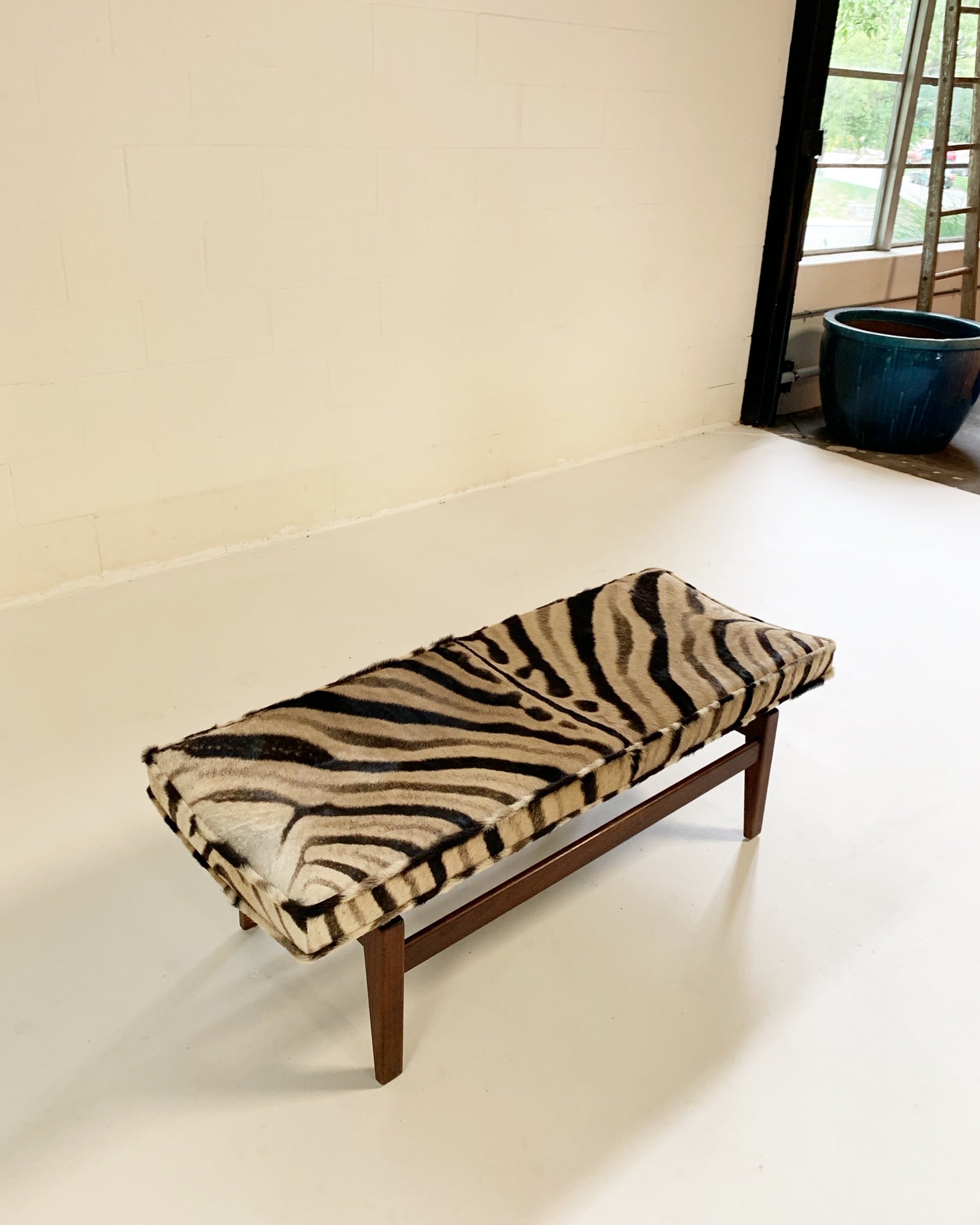 Bench in Zebra Hide - FORSYTH