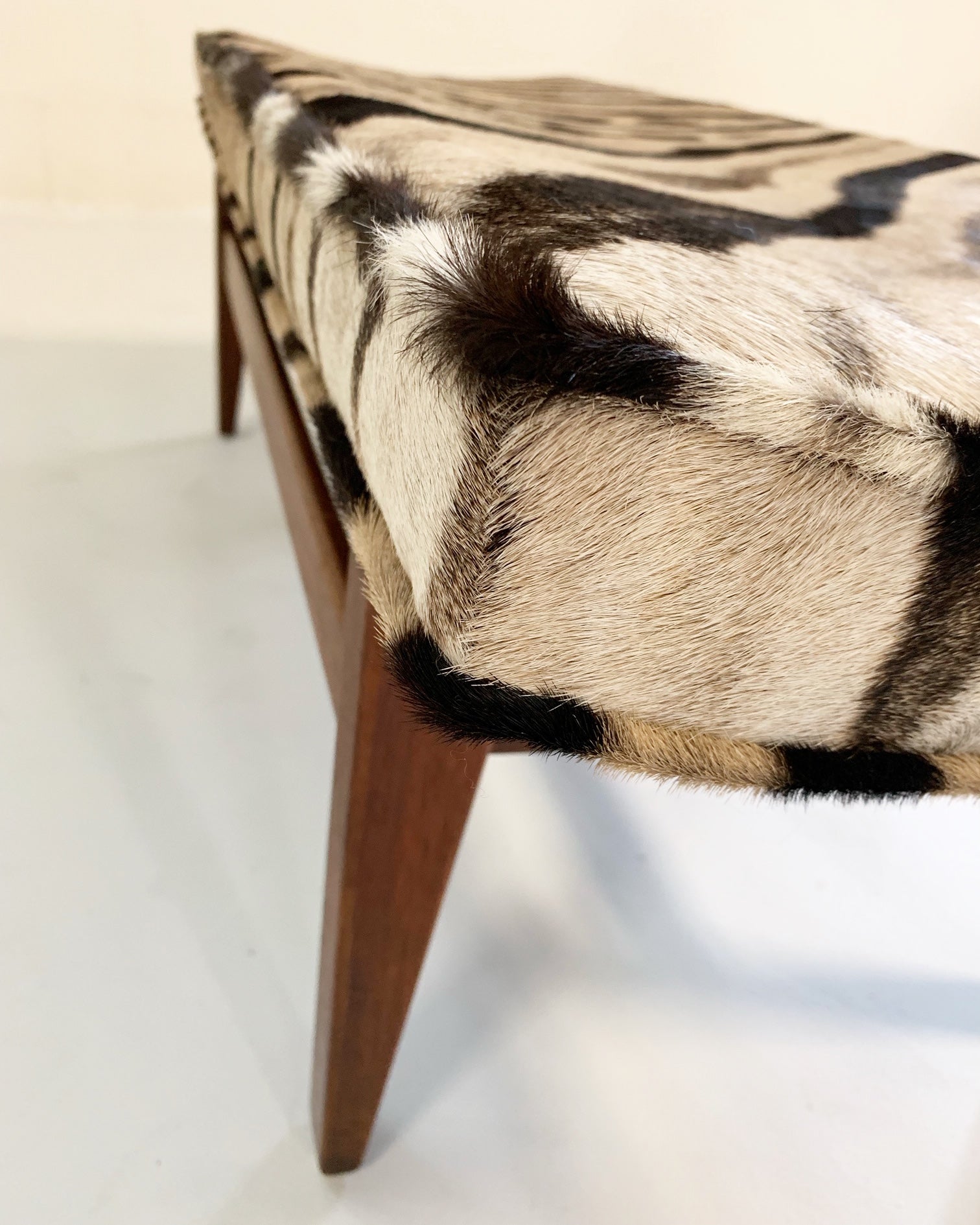 Bench in Zebra Hide - FORSYTH