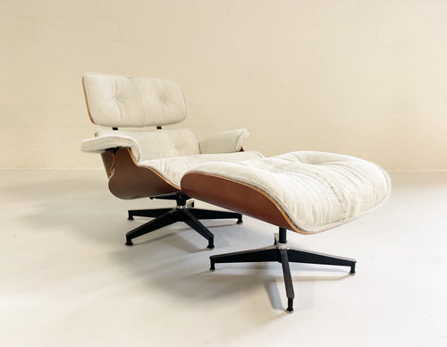 670 Lounge Chair and 671 Ottoman in Brazilian Cowhide - FORSYTH