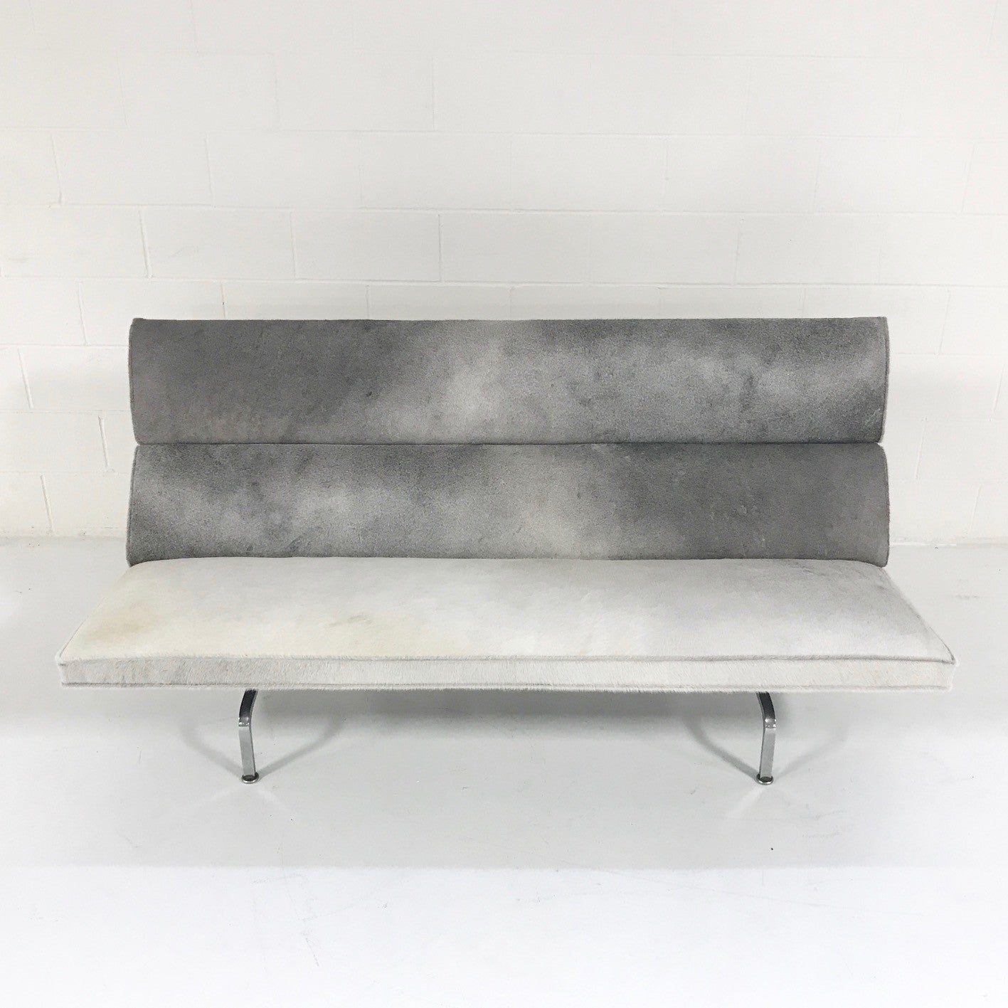 Compact Sofa in Brazilian Cowhide - FORSYTH