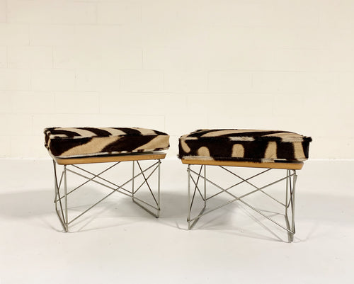 LTR Tables with Zebra Cushions, pair - FORSYTH