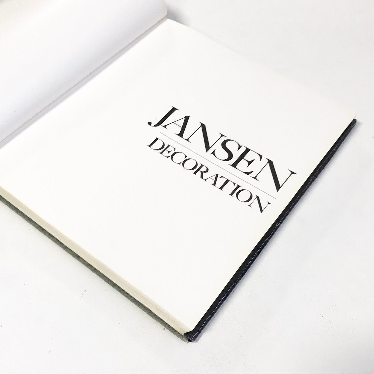 Jansen Decoration, First Edition, 1971 - FORSYTH
