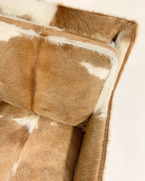 Lounge Chair in Brazilian Cowhide - FORSYTH