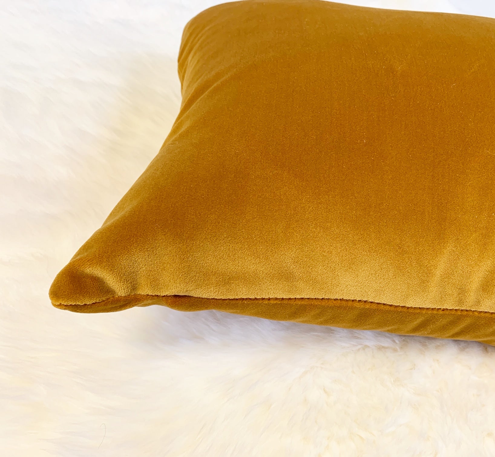 Loro Piana Velvet Pillow, 21" - FORSYTH