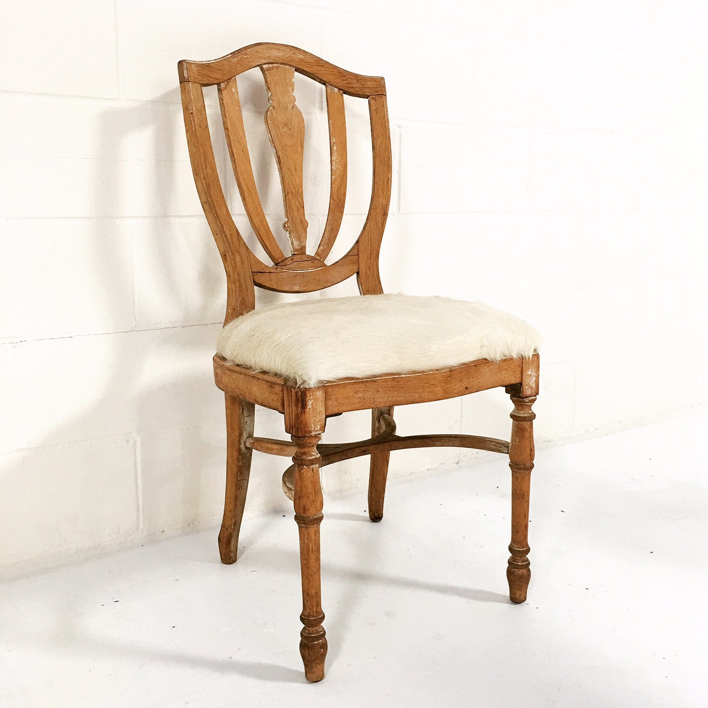 Maple Dining Chairs in Brazilian Cowhide, set of 6 - FORSYTH