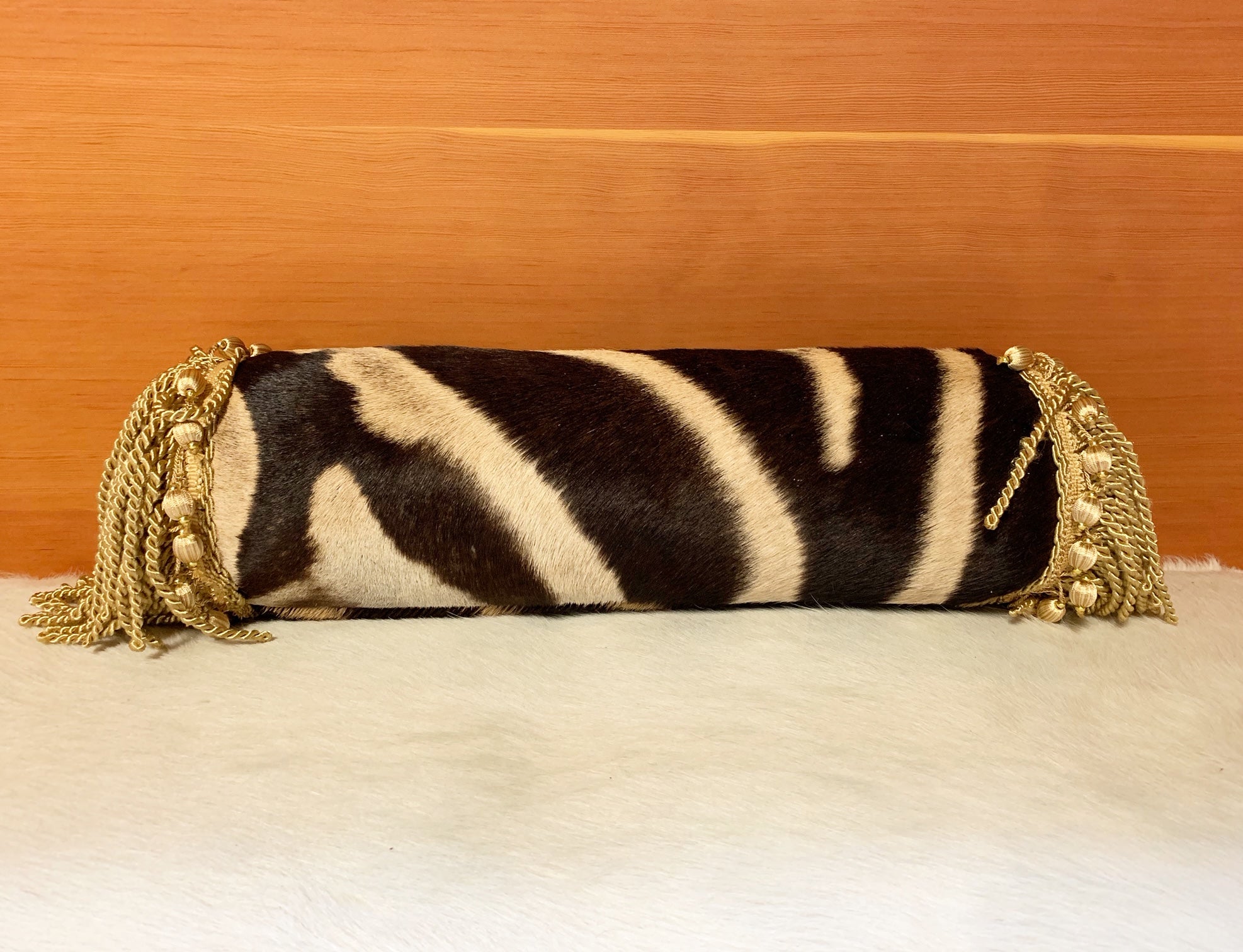 One of a Kind Zebra Pillow,  24.5" - FORSYTH