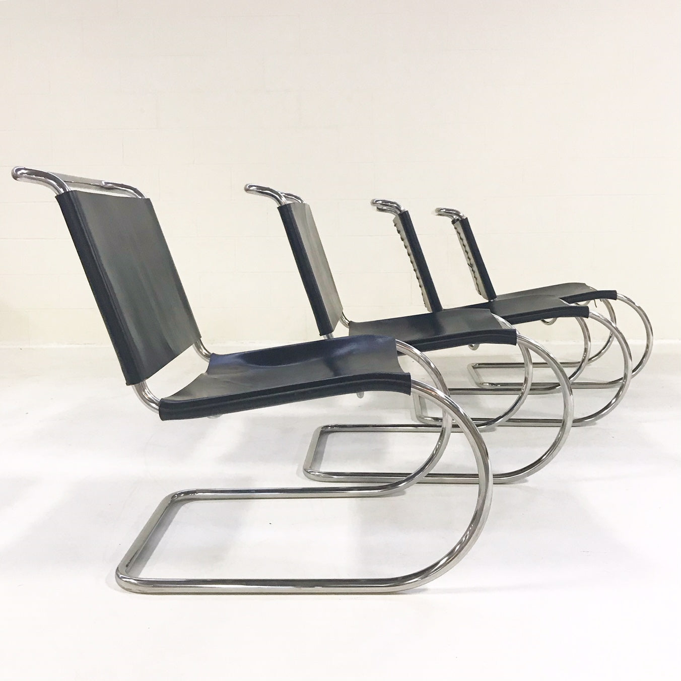 MR Chairs with Brazilian Sheepskins, set of 4 - FORSYTH