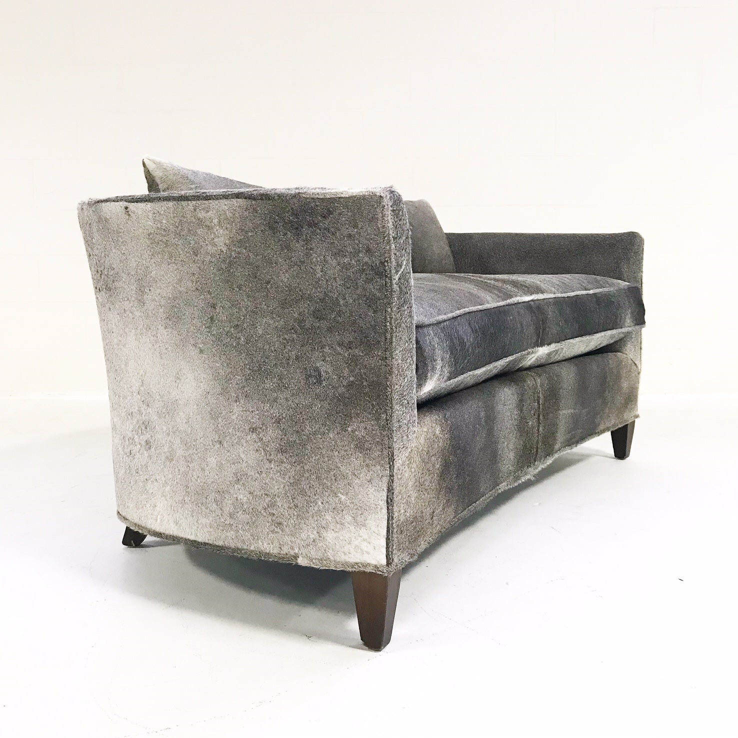 Loveseat in Brazilian Cowhide - FORSYTH