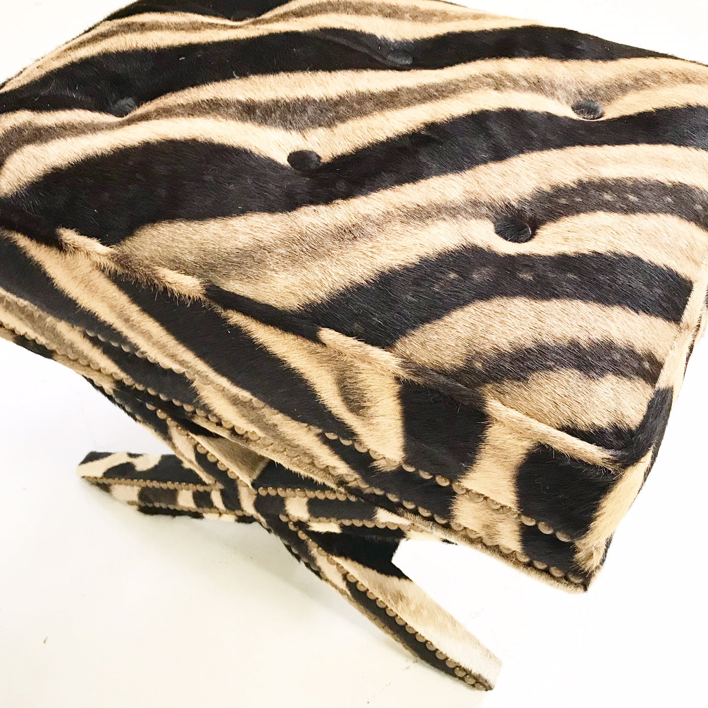X Bench in Zebra Hide - FORSYTH