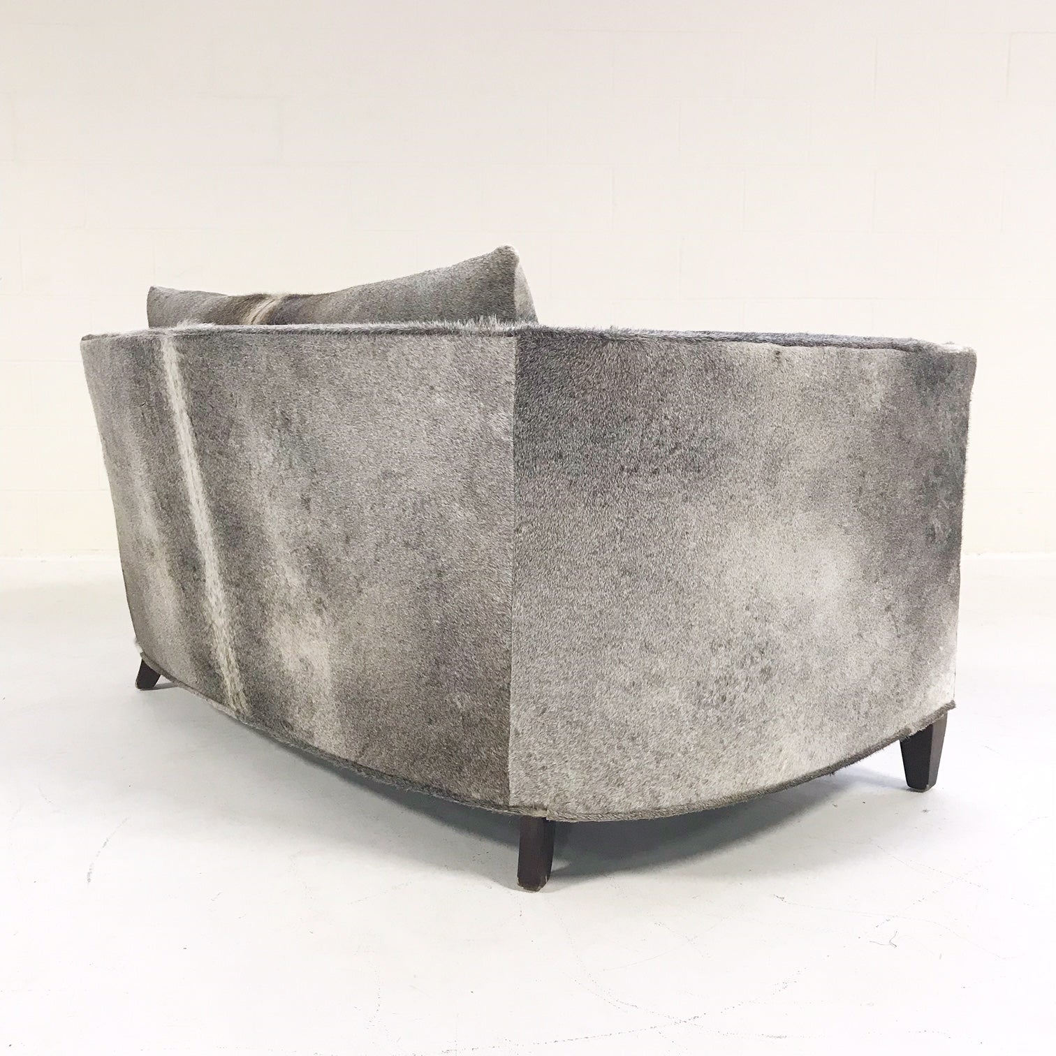 Loveseat in Brazilian Cowhide - FORSYTH