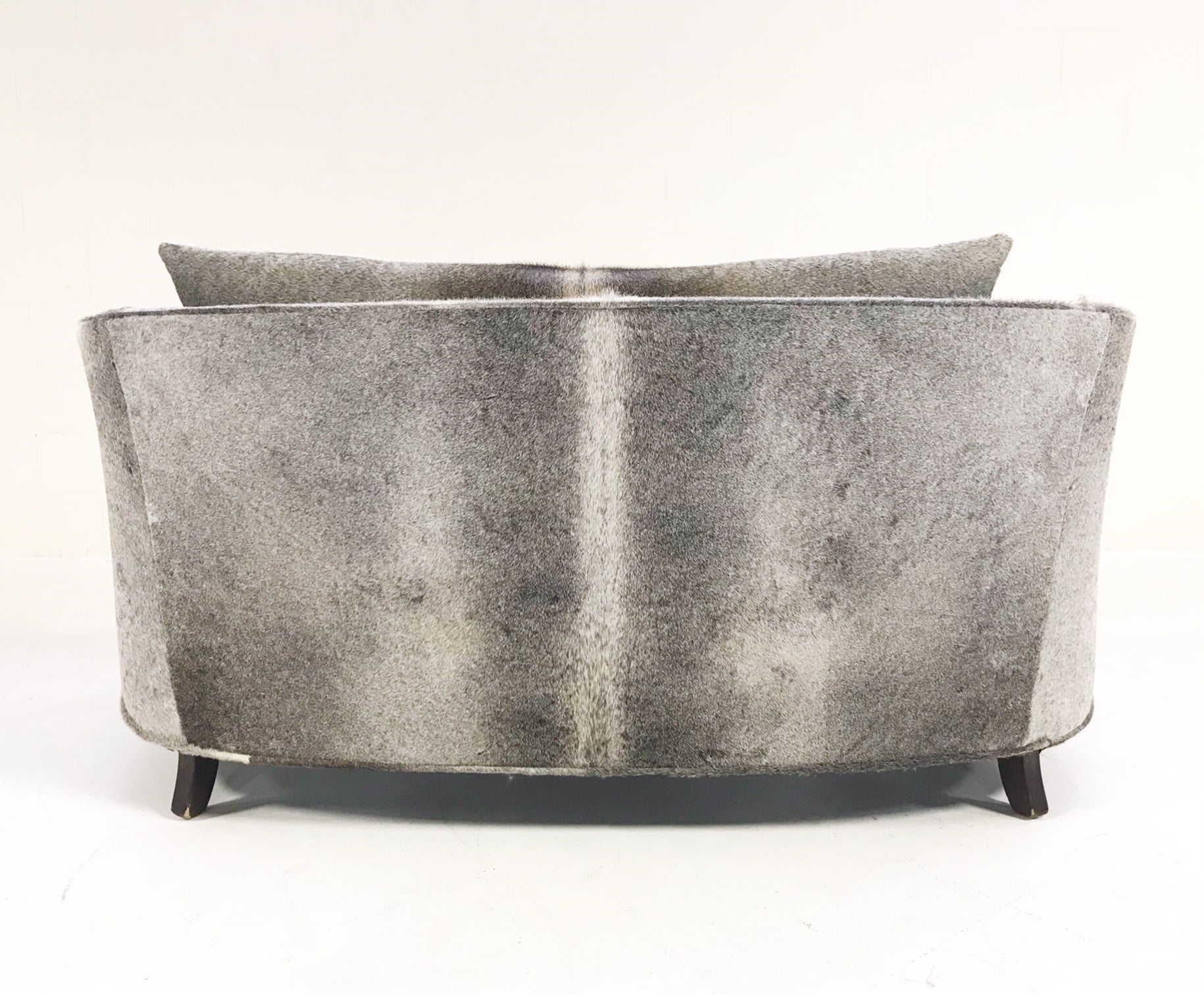 Loveseat in Brazilian Cowhide - FORSYTH