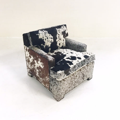 Model 3331 Chair in Brazilian Cowhide - FORSYTH